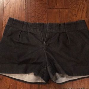 Cuffed denim shorts - size 10